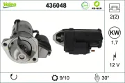 Starter 12 V 1,7 kW VALEO 436048