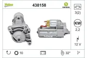 Starter 12 V 2,2 kW VALEO 438158