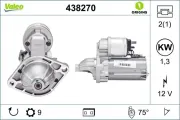 Starter 12 V 1,3 kW VALEO 438270