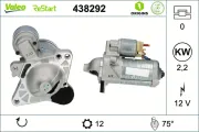 Starter 12 V 2,2 kW VALEO 438292