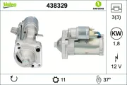 Starter 12 V 1,8 kW VALEO 438329
