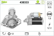 Starter 12 V 1,6 kW VALEO 438333