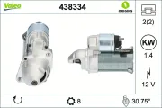 Starter 12 V 1,4 kW VALEO 438334