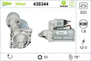 Starter 12 V 1,8 kW VALEO 438344