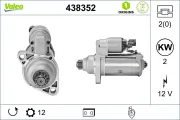 Starter 12 V 2 kW VALEO 438352
