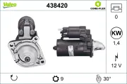 Starter 12 V 1,4 kW VALEO 438420
