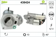 Starter 12 V 1,4 kW VALEO 438424