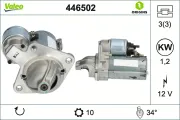 Starter 12 V 1,2 kW VALEO 446502