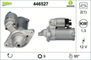 Starter 12 V 1,3 kW VALEO 446527