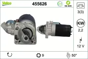 Starter 12 V 2,2 kW VALEO 455626
