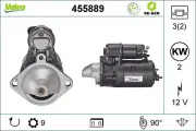 Starter 12 V 2 kW VALEO 455889