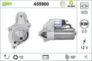 Starter 12 V 2,5 kW VALEO 455900