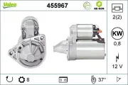 Starter 12 V 0,8 kW VALEO 455967