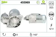 Starter 12 V 1,2 kW VALEO 455969