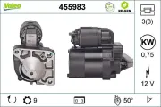 Starter 12 V 0,75 kW VALEO 455983