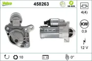Starter 12 V 0,9 kW VALEO 458263