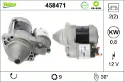 Starter 12 V 0,8 kW VALEO 458471