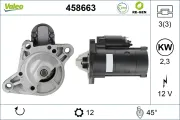 Starter 12 V 2,3 kW VALEO 458663