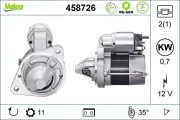Starter 12 V 0,7 kW VALEO 458726
