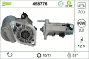 Starter 12 V 2,2 kW VALEO 458776