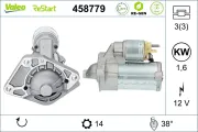 Starter 12 V 1,6 kW VALEO 458779