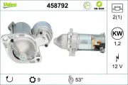 Starter 12 V 1,2 kW VALEO 458792