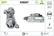 Starter 12 V 1,4 kW VALEO 458807