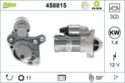 Starter 12 V 1,4 kW VALEO 458815