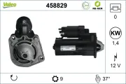 Starter 12 V 1,4 kW VALEO 458829