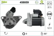 Starter 12 V 1,6 kW VALEO 458859