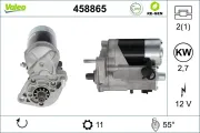 Starter 12 V 2,7 kW VALEO 458865