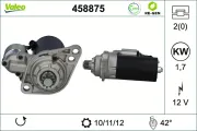 Starter 12 V 1,7 kW VALEO 458875