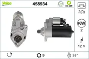 Starter 12 V 2 kW VALEO 458934