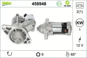 Starter 12 V 1 kW VALEO 458948