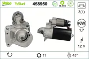 Starter 12 V 1,7 kW VALEO 458950