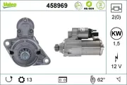 Starter 12 V 2 kW VALEO 458969