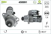 Starter 12 V 1,4 kW VALEO 458991