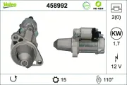 Starter 12 V 1,7 kW VALEO 458992