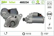 Starter 12 V 1,2 kW VALEO 460234