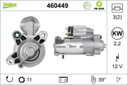 Starter 12 V 2,2 kW VALEO 460449
