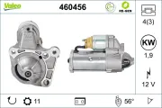 Starter 12 V 1,9 kW VALEO 460456