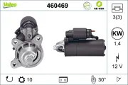 Starter 12 V 1,4 kW VALEO 460469