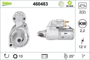 Starter 12 V 2,2 kW VALEO 460483