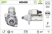 Starter 12 V 1,1 kW VALEO 460486