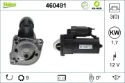 Starter 12 V 1,7 kW VALEO 460491