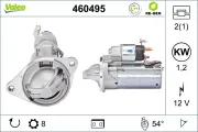 Starter 12 V 1,2 kW VALEO 460495
