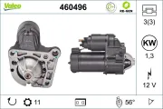Starter 12 V 1,3 kW VALEO 460496