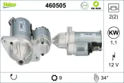 Starter 12 V 1,1 kW VALEO 460505