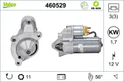 Starter 12 V 1,7 kW VALEO 460529