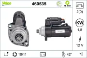 Starter 12 V 1,8 kW VALEO 460535